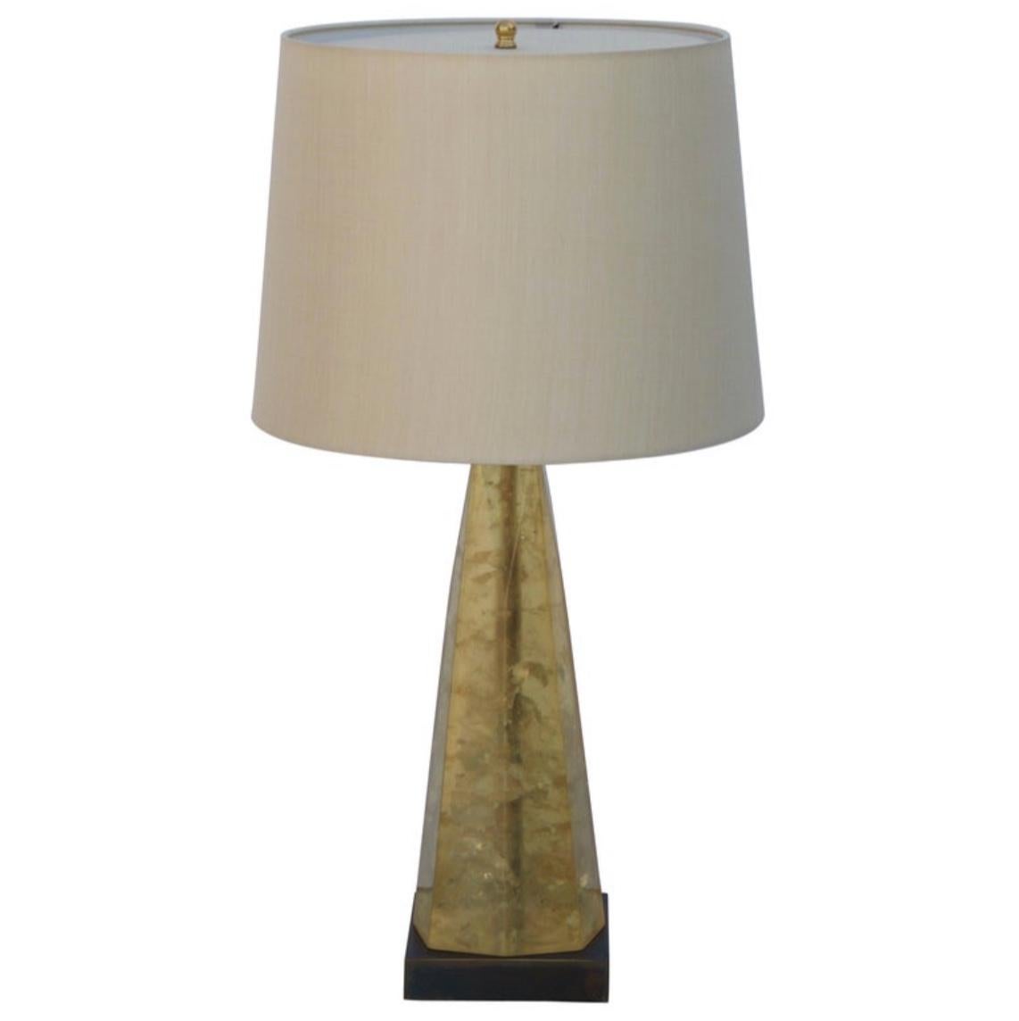 Moderne Lampe chic en résine fractale dans le style de Marie-Claude de Fouquières en vente