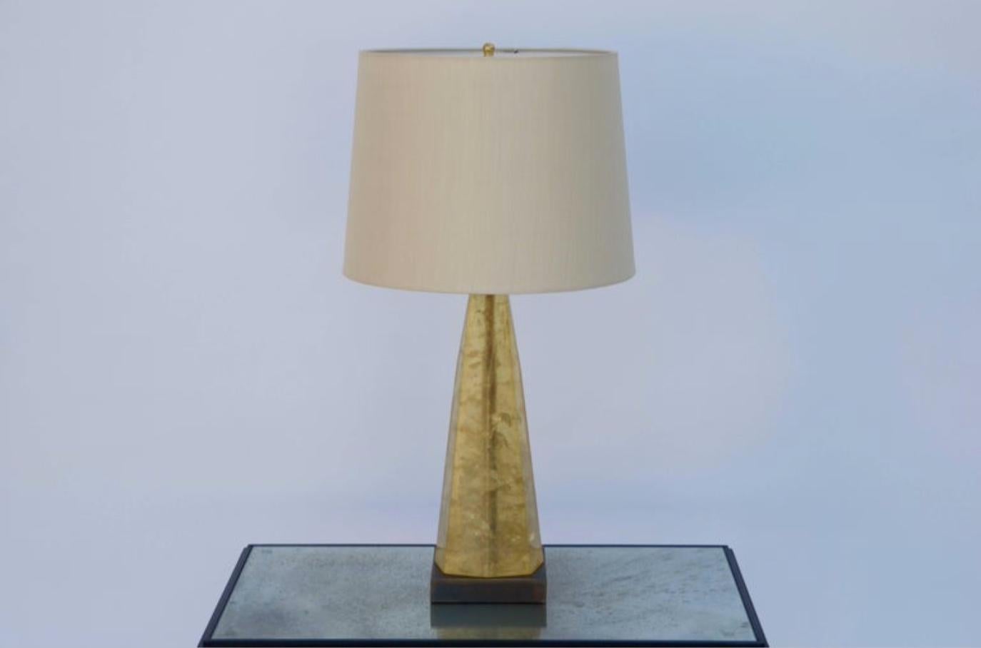 Américain Lampe chic en résine fractale dans le style de Marie-Claude de Fouquières en vente