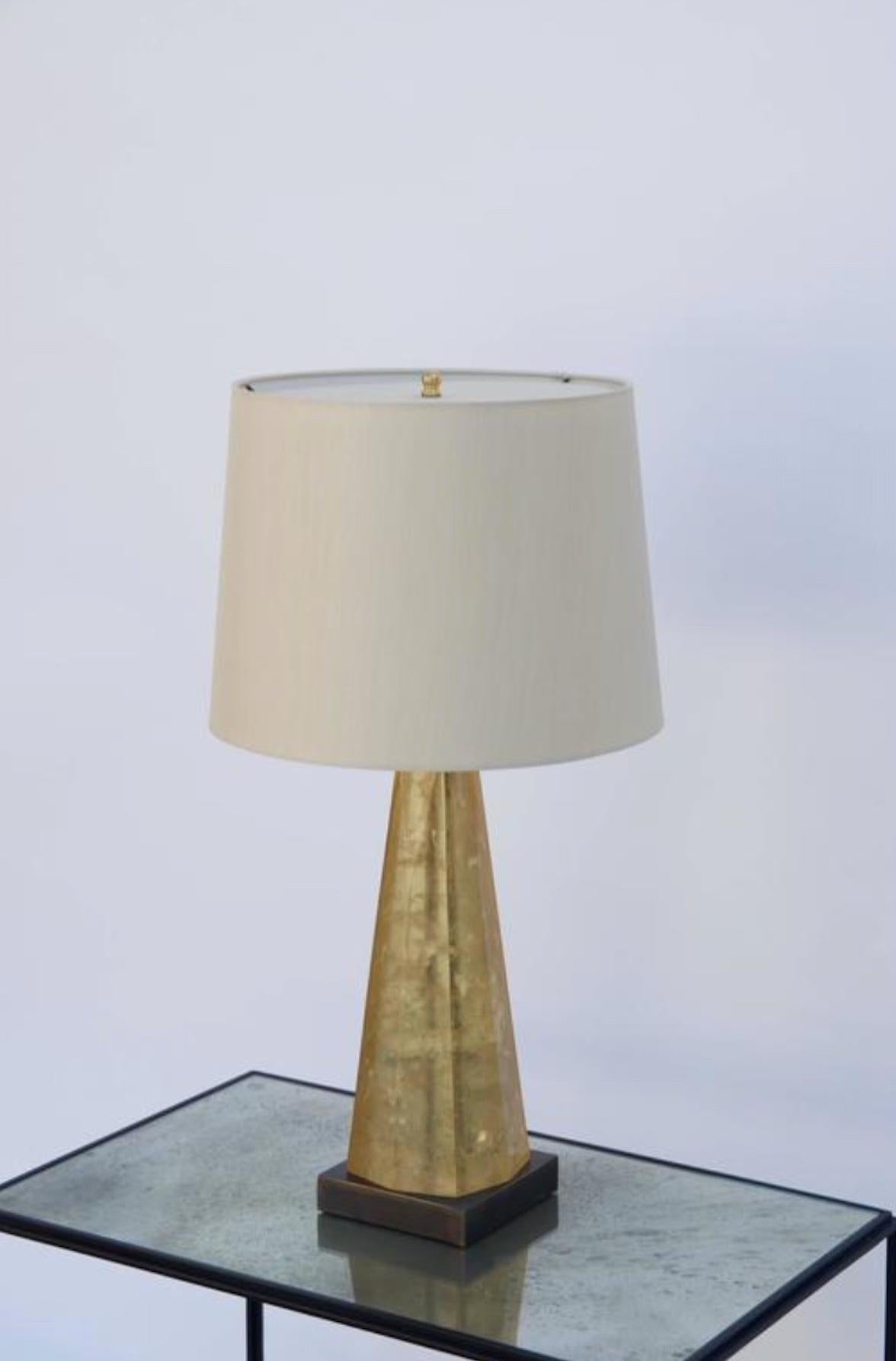 Chic Fractal Resin Lamp in the Style of Marie-Claude De Fouquières In Excellent Condition For Sale In Los Angeles, CA
