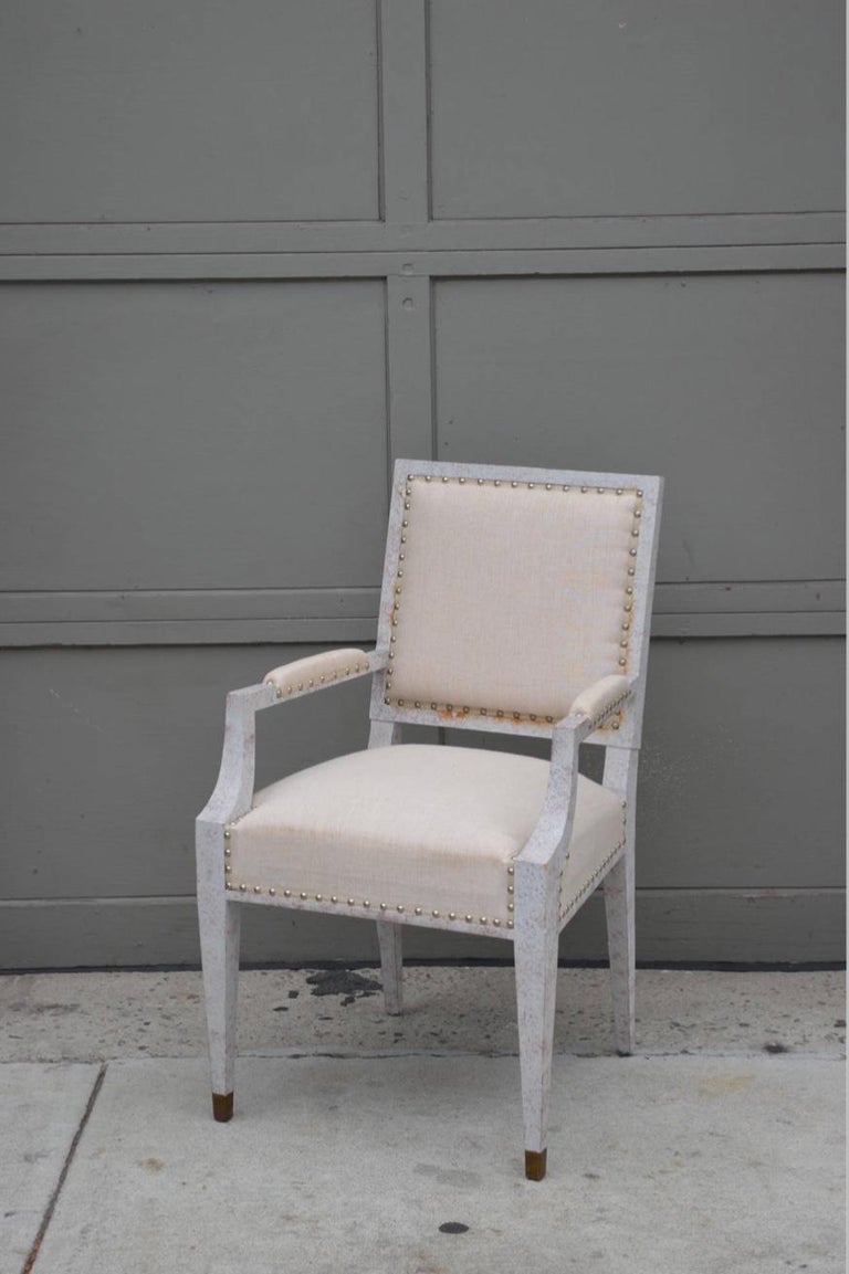 Bentwood Chic French 1940s Armchair in the Style of Andre Arbus For Sale