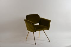 Schicker französischer 1950er-Jahre-Sessel 'Prisme' von Joseph-André Motte