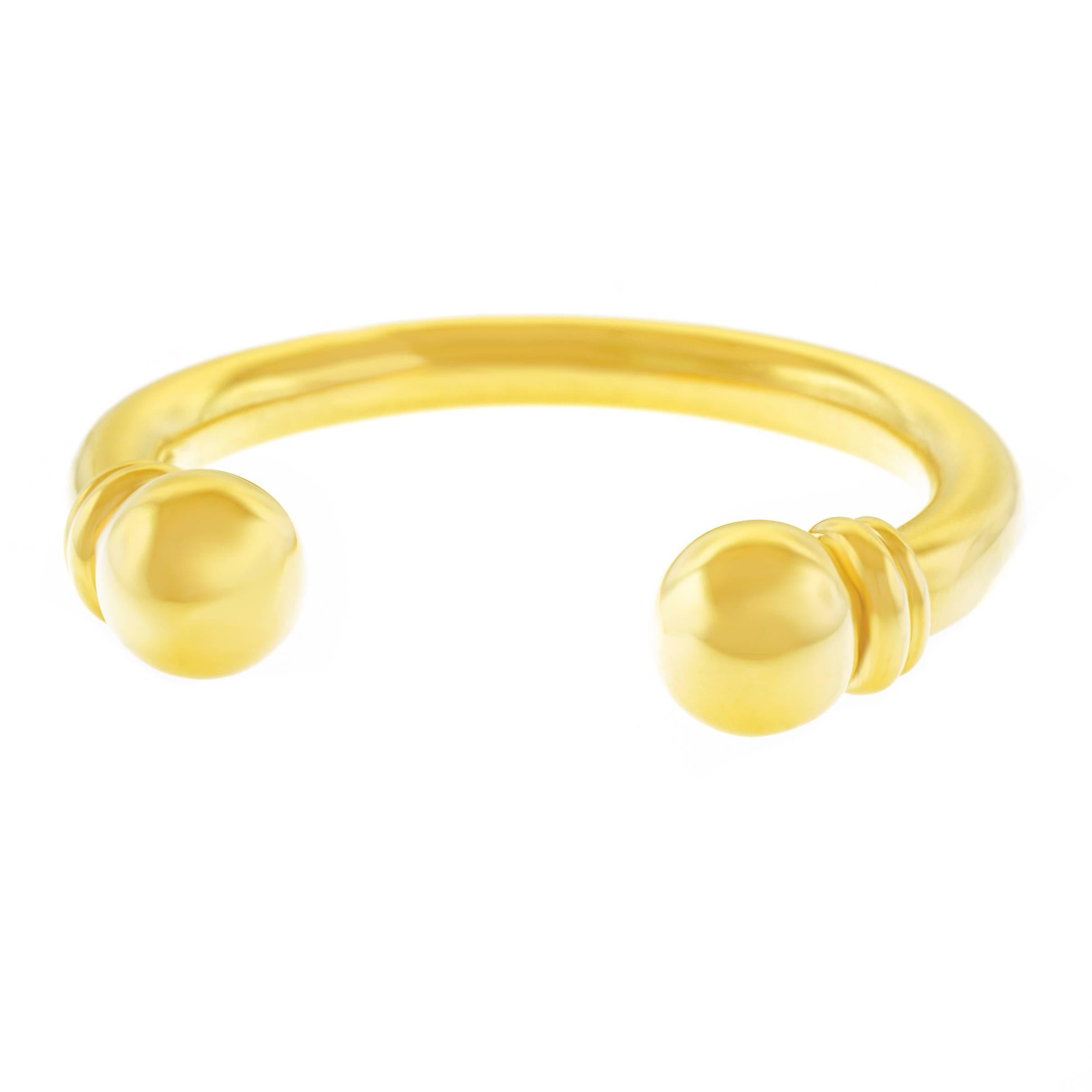 Chic Gold Bangle Bracelet 6