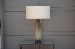 Chic Heavy Studio Ceramic Oblong Lamp