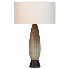 Chic Heavy Studio Ceramic Oblong Lamp