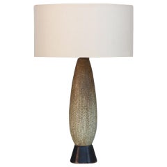 Chic Heavy Studio Ceramic Oblong Lamp