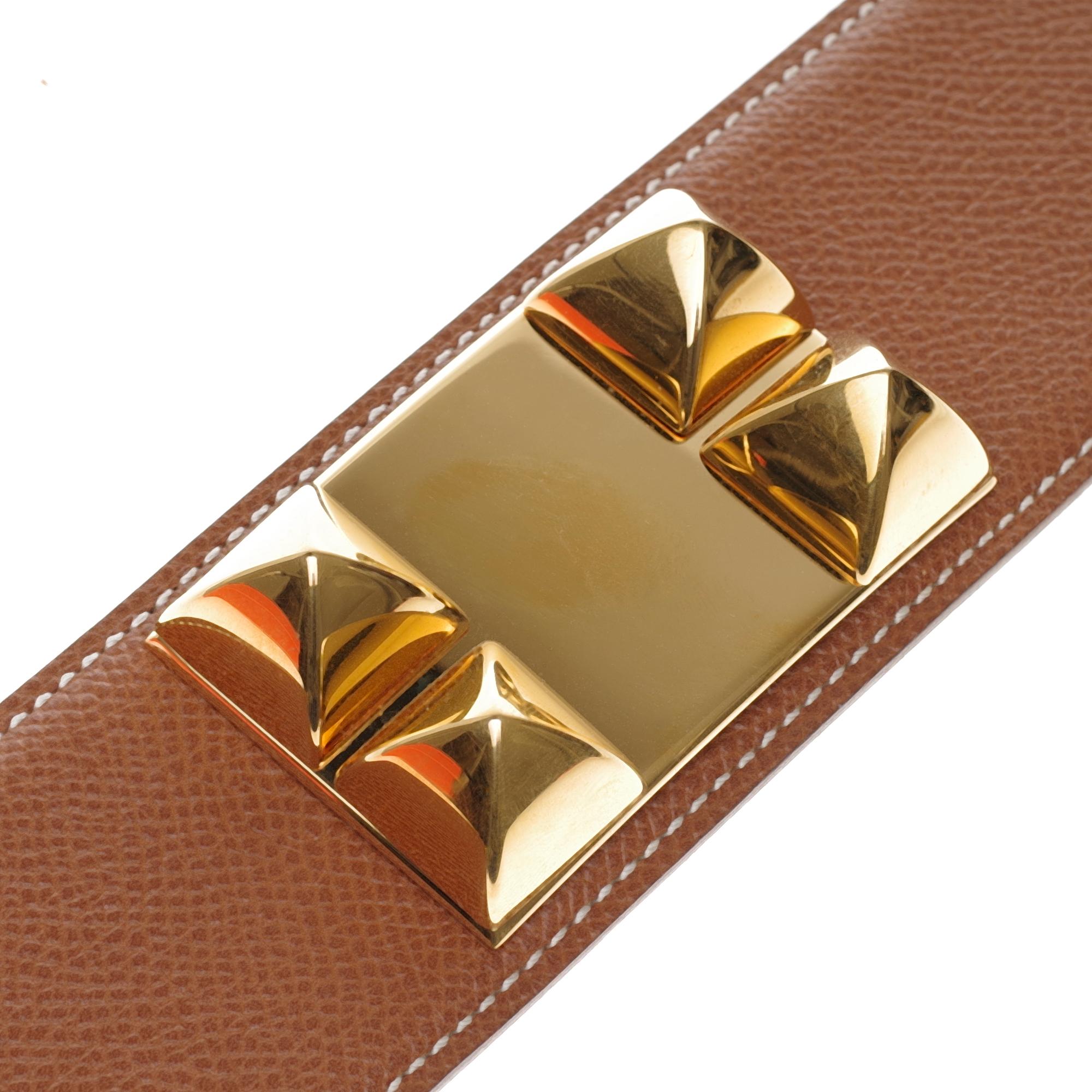 Brown Chic Hermès belt 