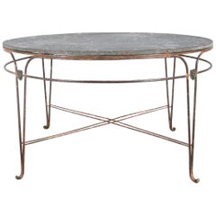 Chic Iron and Marble Centre Table