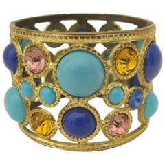 Chic Kenneth Jay Lane Bracelet, Marked KJL