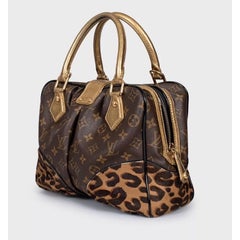 Chic Louis Vuitton Adele Canvas & Leather Tote Bag