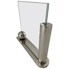 Chic Mid-Century Modern Silver Plate Frame by Richard Meier for Swid Powell