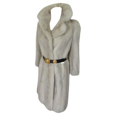 Chic Mink Fur Coat Small
