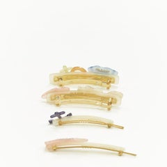 CHIC & MODE Alexandre Zouari pince à cheveux tennis marin X4