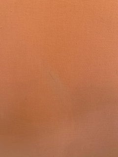 Chic Padded Pagoda Shaped Cantelope Upholstered Twin Headboard