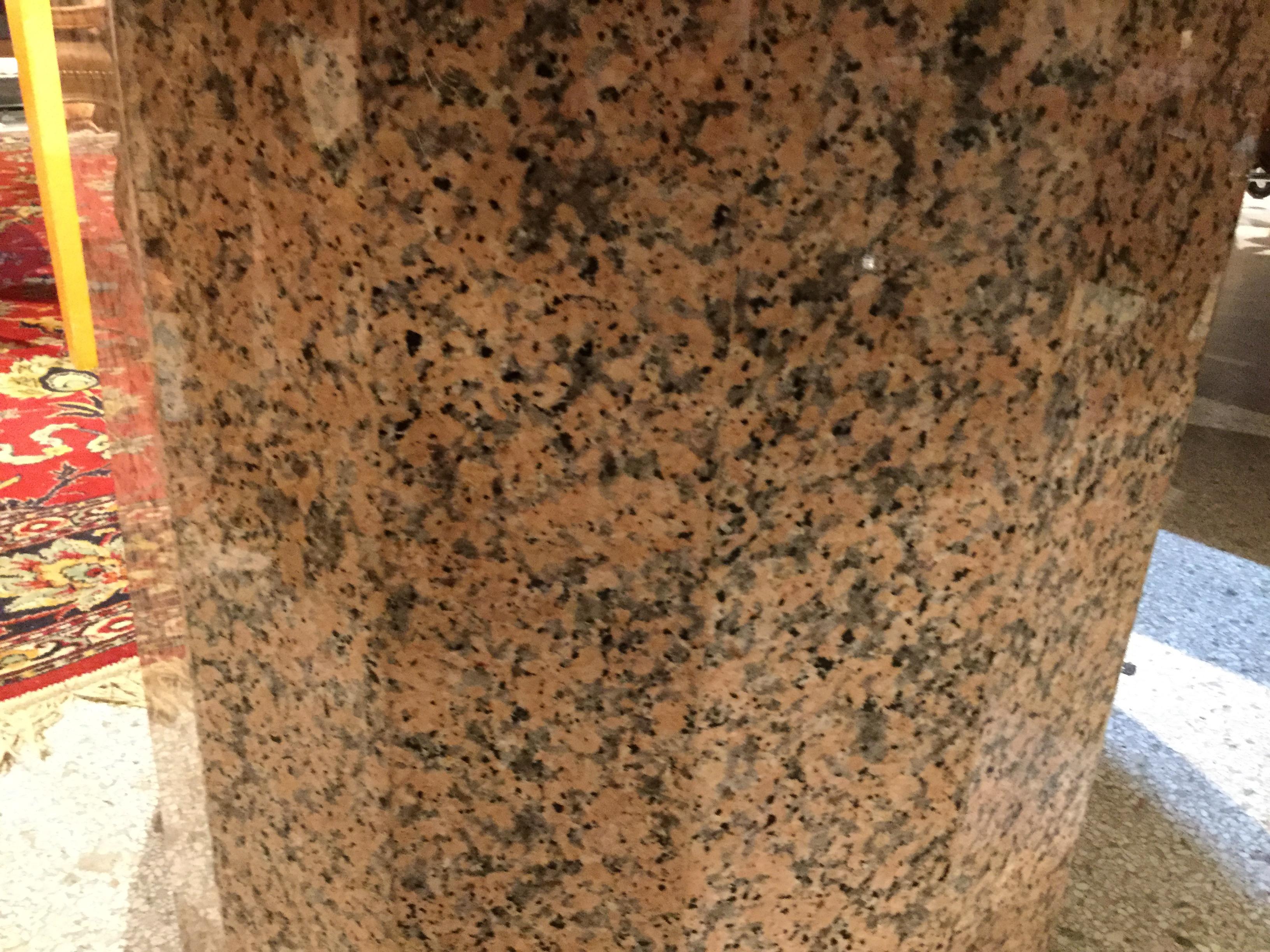 round granite top dining table