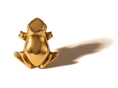 Chic Pomellato 18K Gelbgold Frosch Brosche