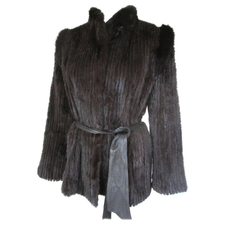 Chic Saga Mink Fur Jacket at 1stDibs | sagamink