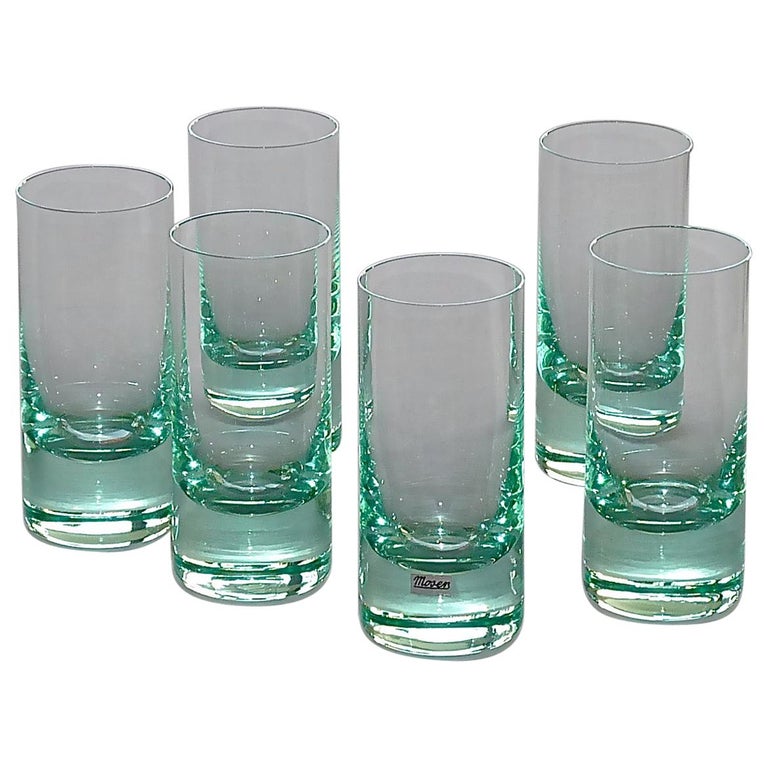 Classic Touch Set of 6 Water Glasses with Rich Design