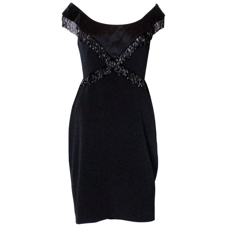 black dress vest women Vintage 60s Little Black Ruffle Hem Cocktail Dress by Mam'selle by Betty  Carol Designer – Better Dresses Vintage