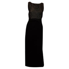Chic Vintage-Abendkleid von Eastex
