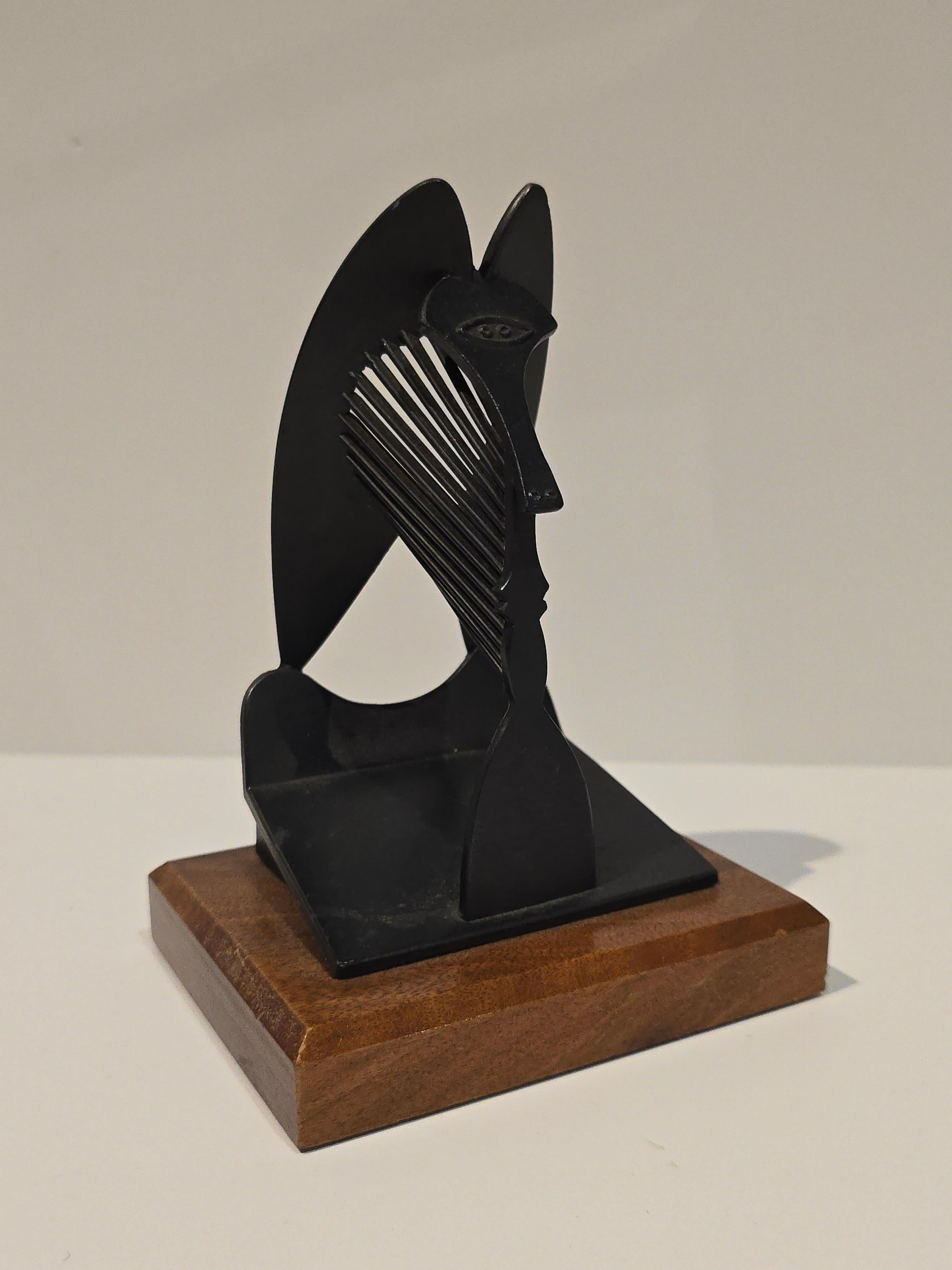 Chicago 1967 Picasso Modernist Sculpture en Bueno estado para la venta en Sarasota, FL