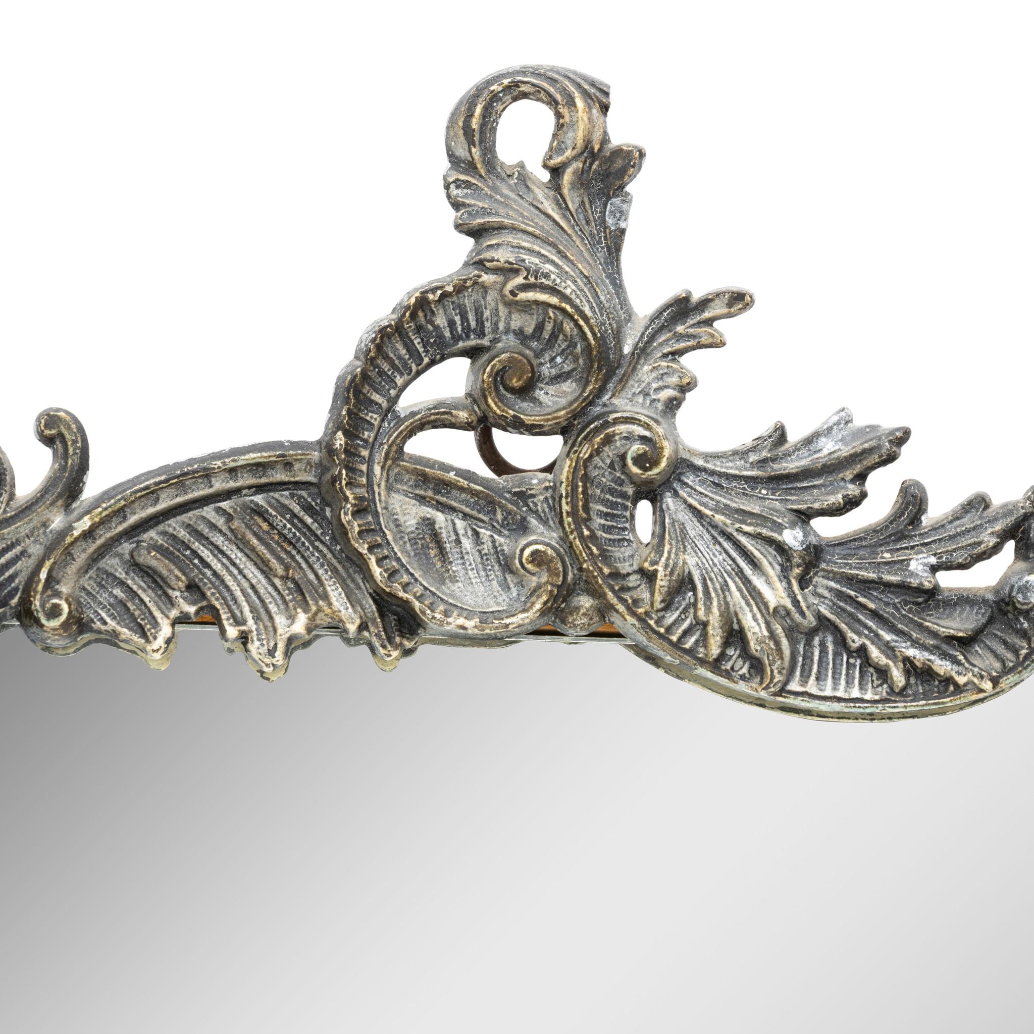 19th Century Chicago Art Glass Mirror For Sale