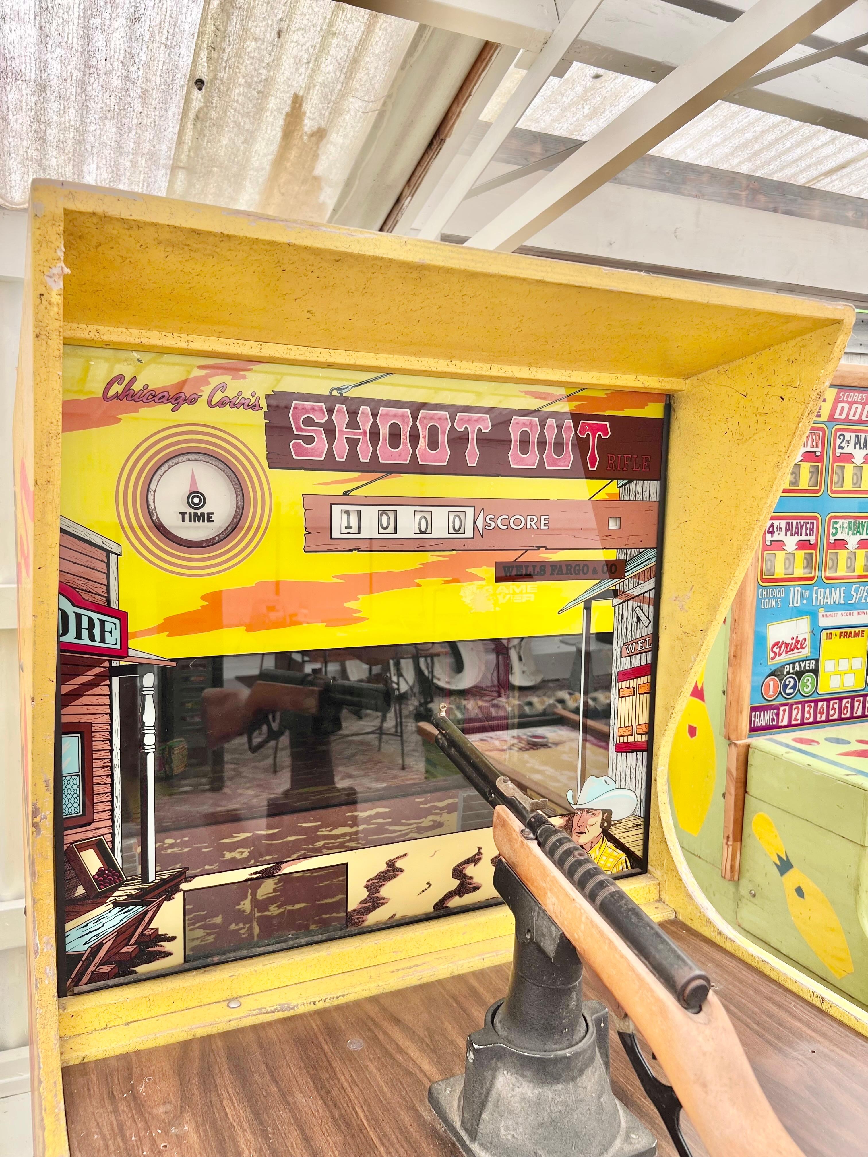 Jeu d'arcade Chicago Coin 'Shoot Out', 1976 USA en vente 6