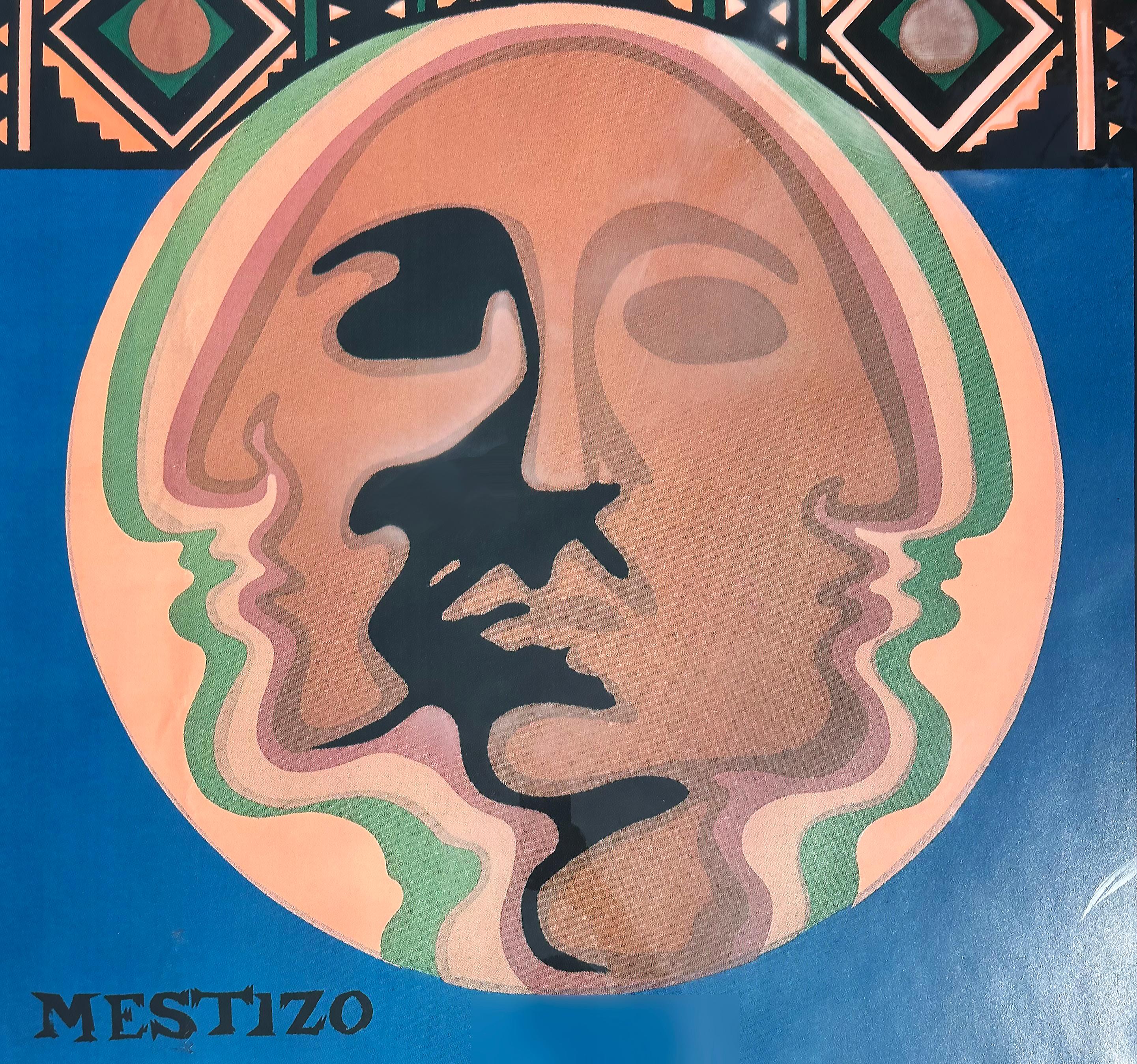 Chicano-Kunst „Mestizo“ 1991 Poster San Francisco Museum of Modern Art, Chicano  1