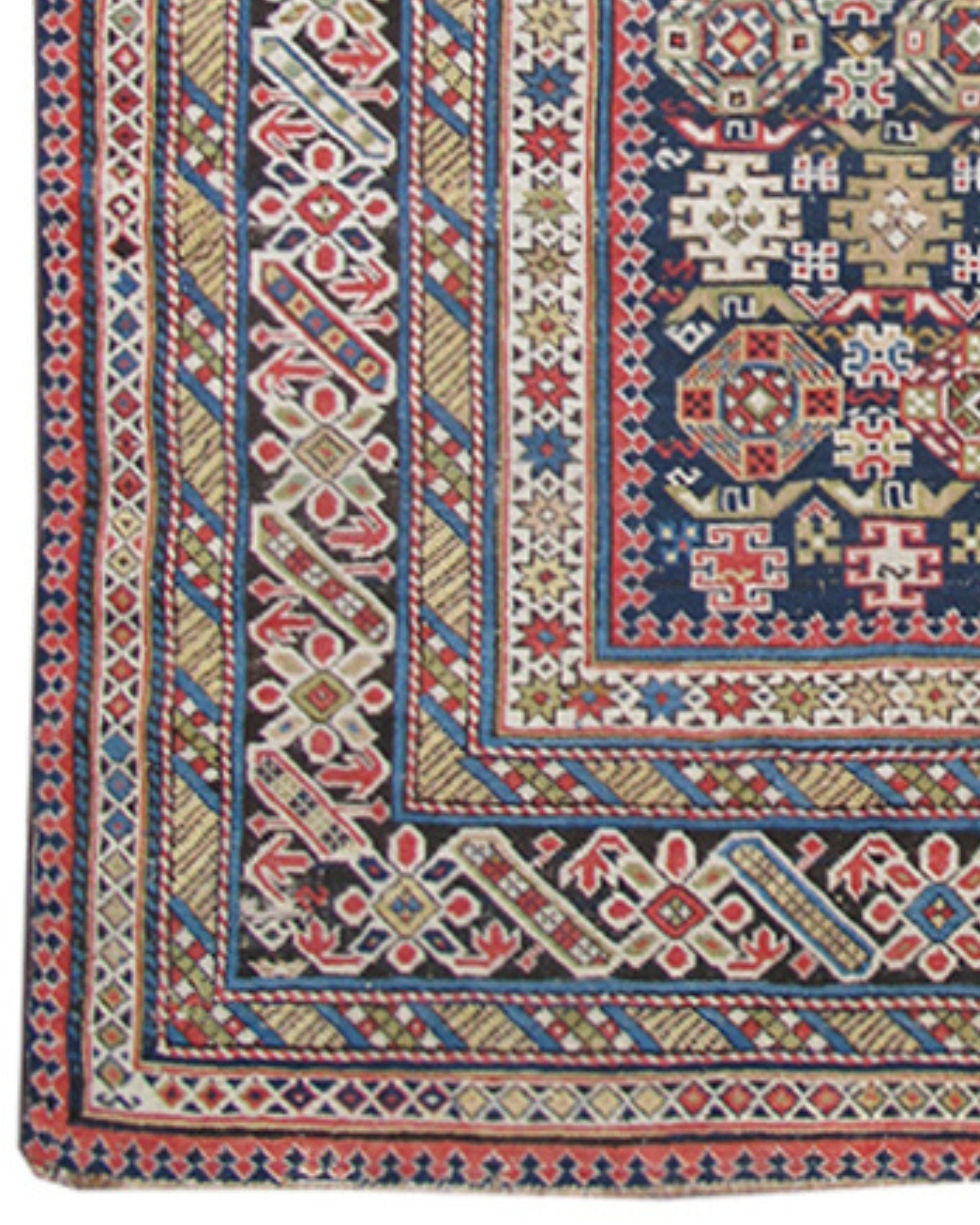 Antique Chichi Rug, Late 19th Century For Sale 1