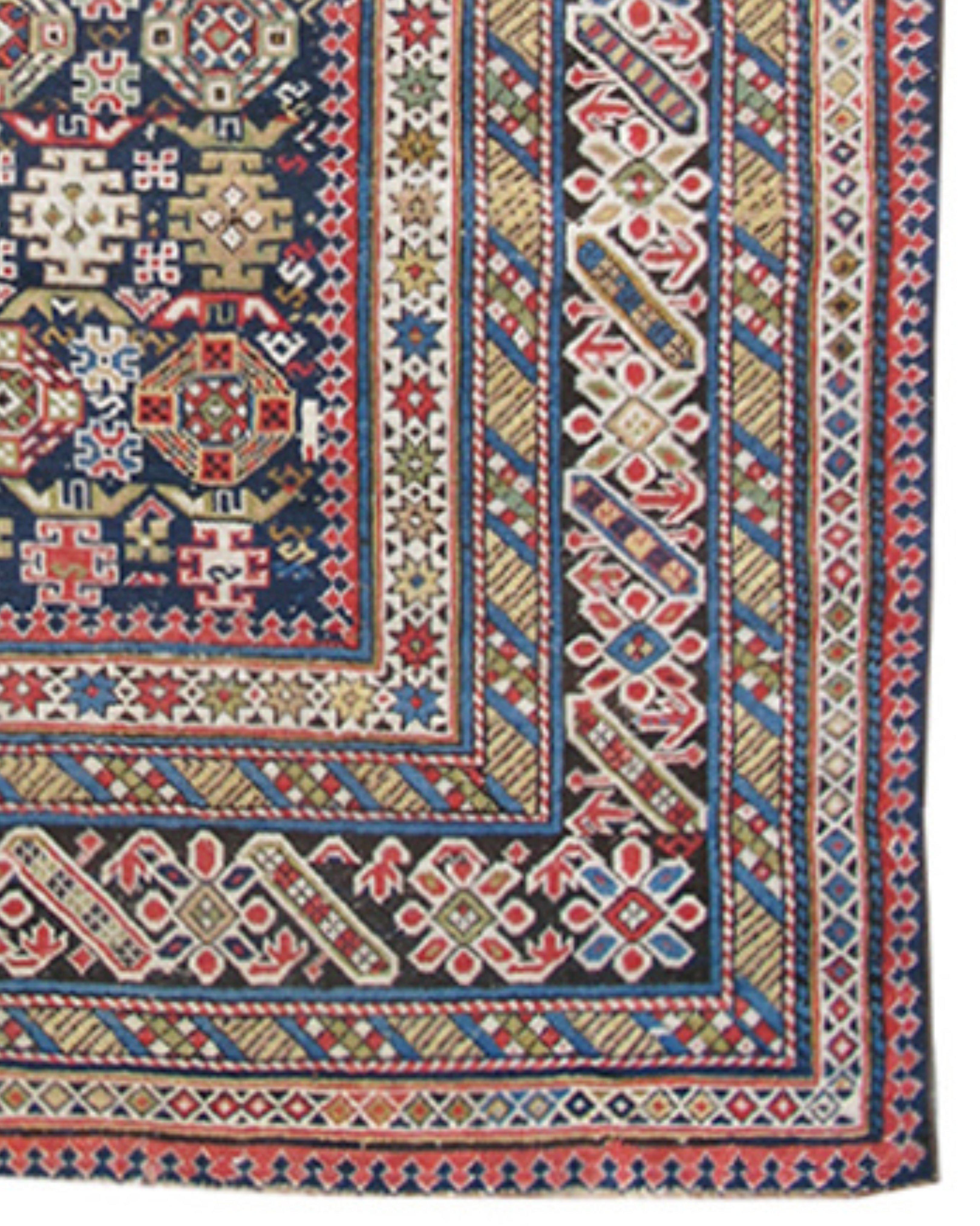 Antique Chichi Rug, Late 19th Century For Sale 2