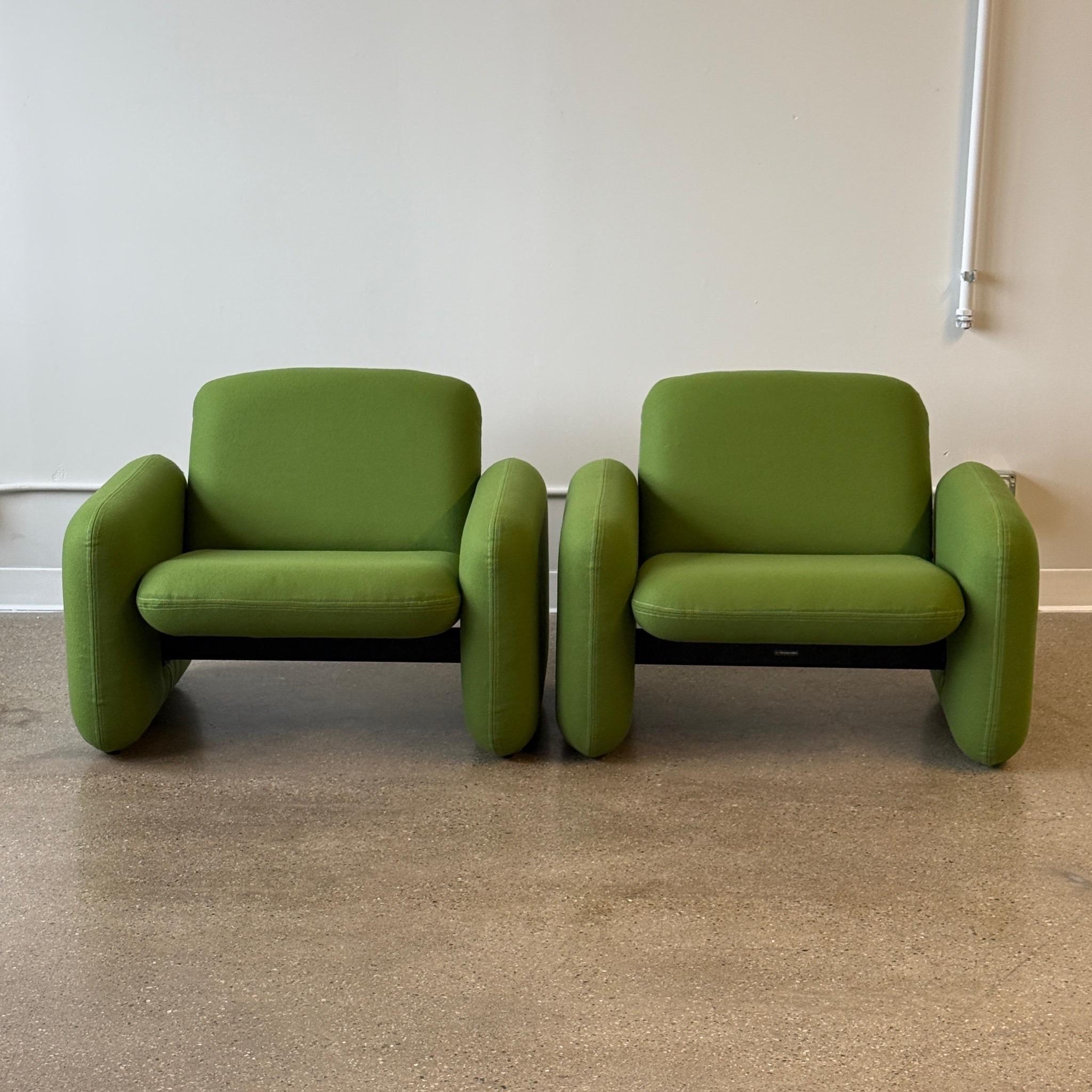 Late 20th Century Chiclet Chairs by Ray Wilkes for Herman Miller