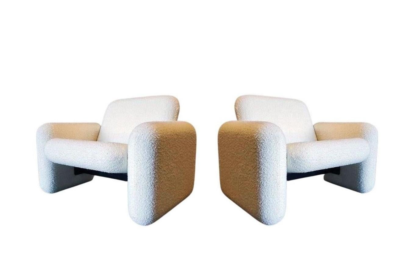 Chiclet Club Chairs by Ray Wilkes for Herman Miller Vintage, c 1976 3