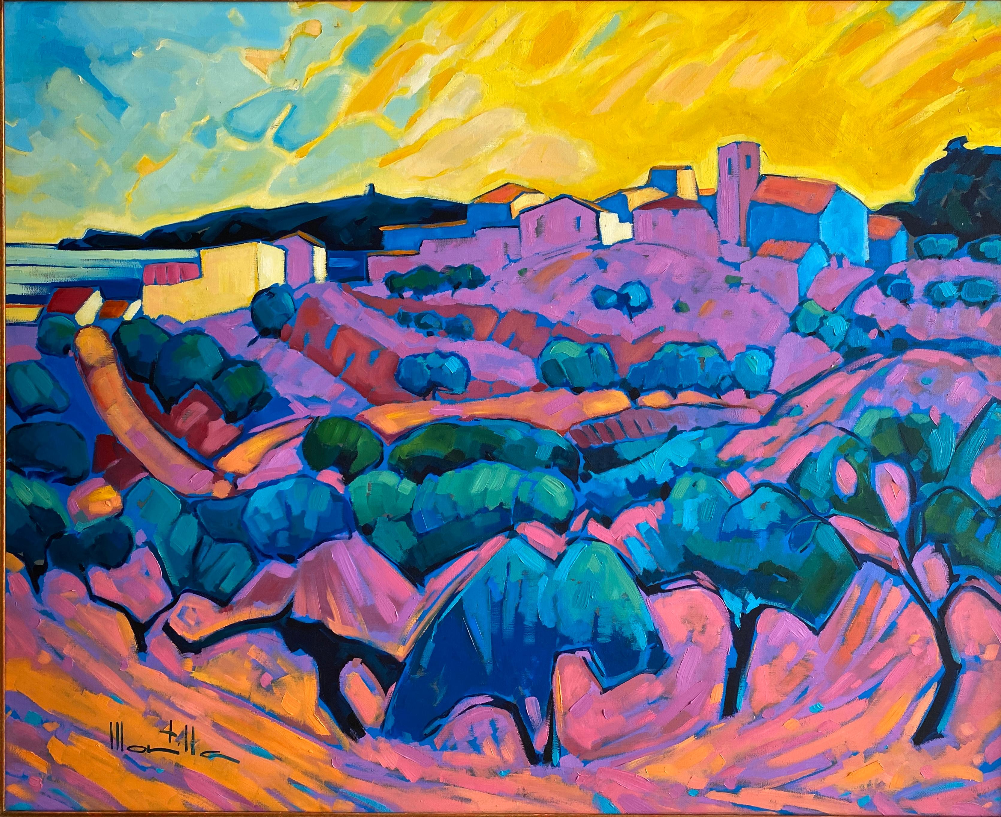 Barranco del Noi (Almuñecar). Expressionist landscape. For Sale 7