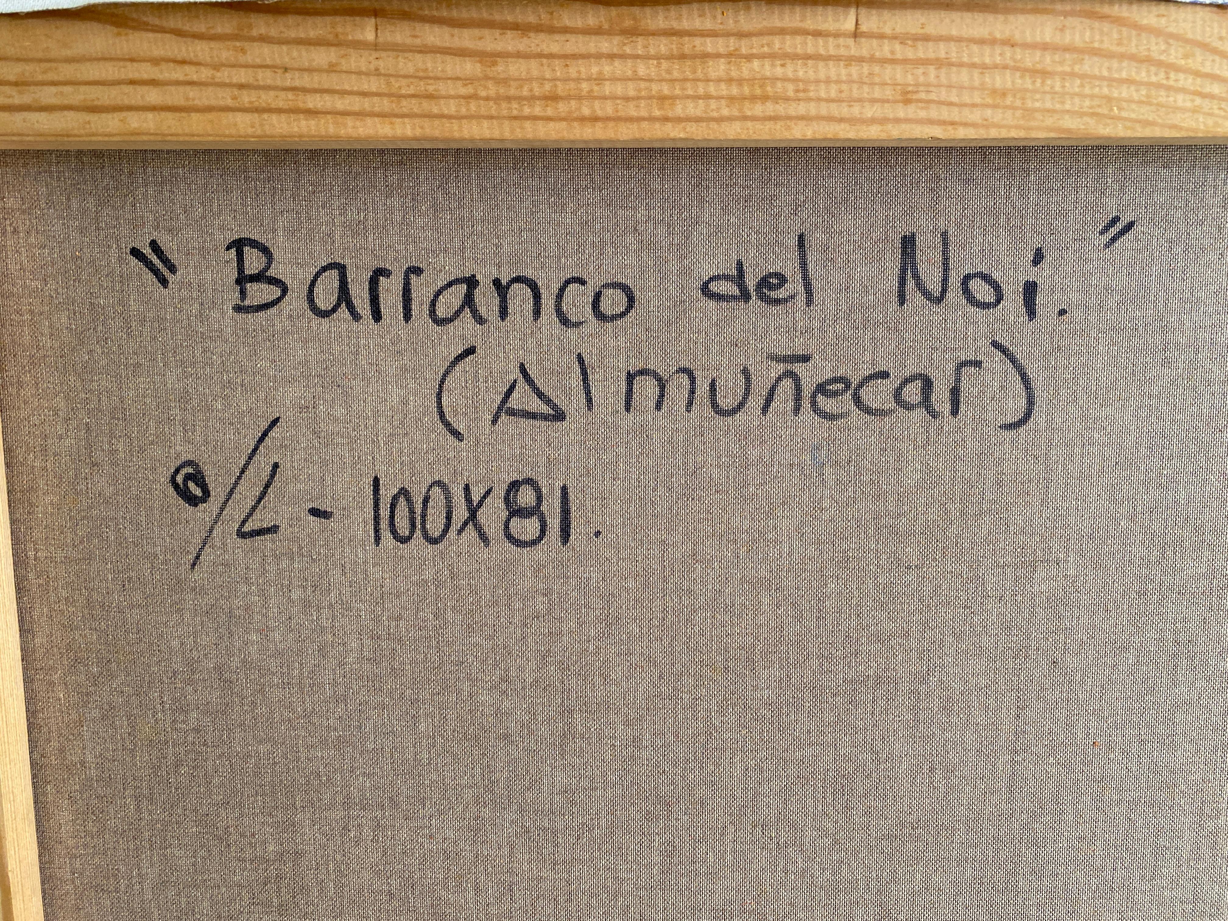 Barranco del Noi (Almuñecar). Paysage expressionniste. en vente 10