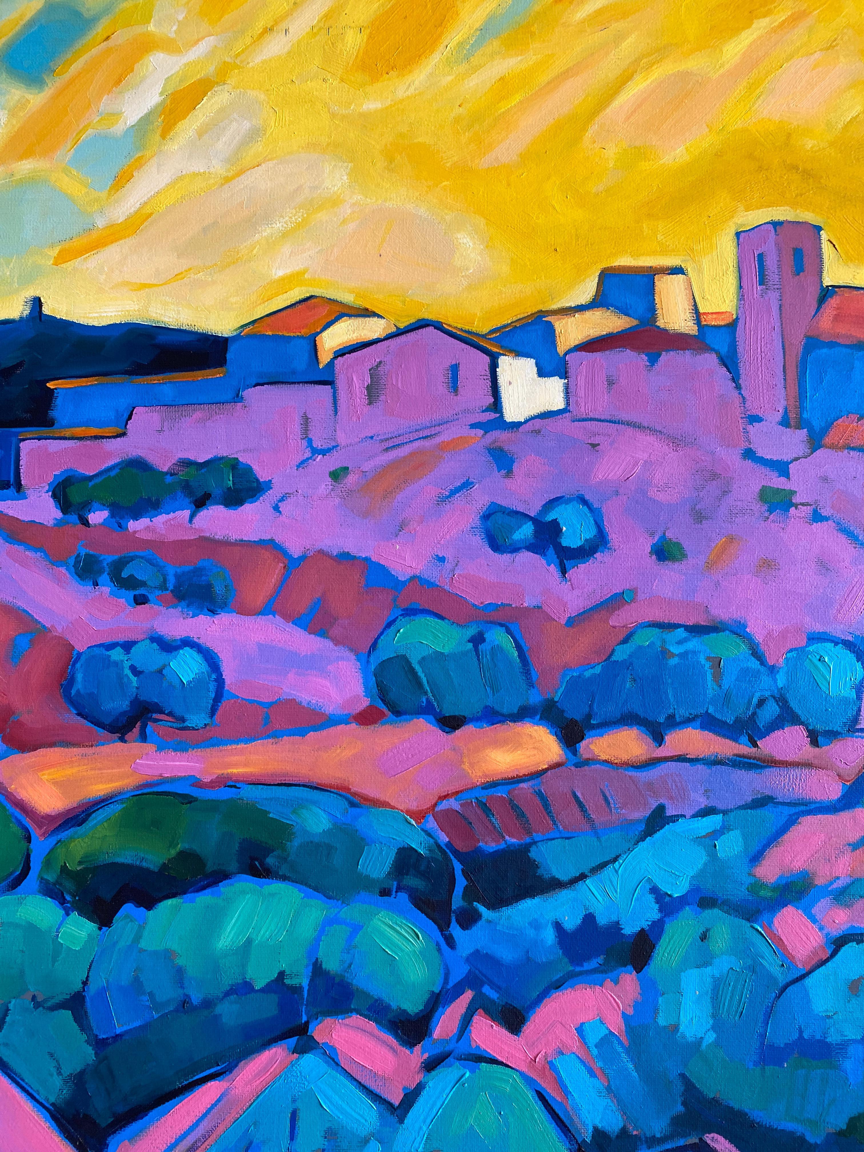 Barranco del Noi (Almuñecar). Paysage expressionniste. en vente 1