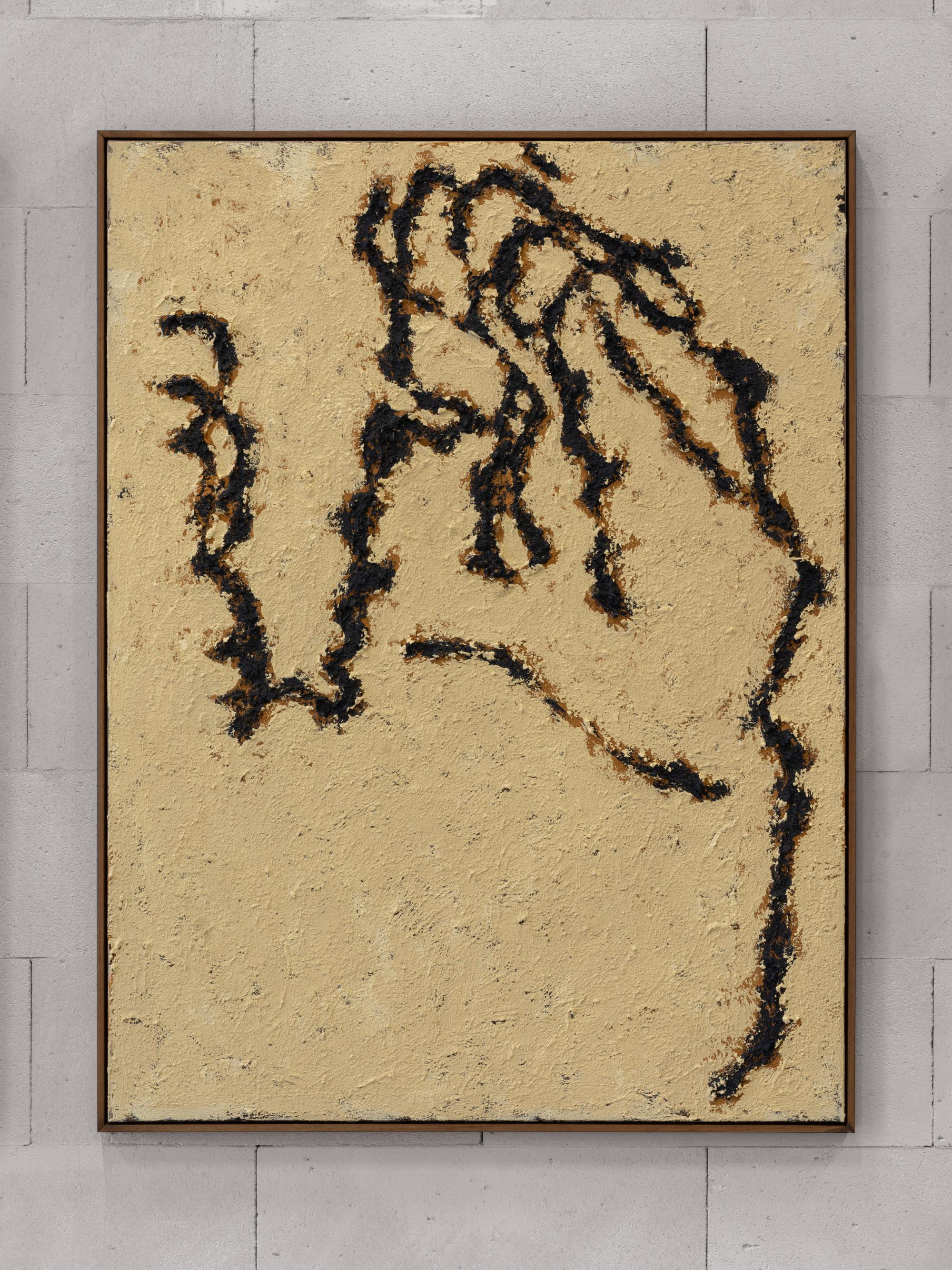 Abstract Textured Painting Ego 171, Chidy Wayne - Paint on Canvas For Sale 3