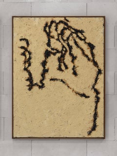 Abstract Textured Painting Ego 171, Chidy Wayne - Paint on Canvas