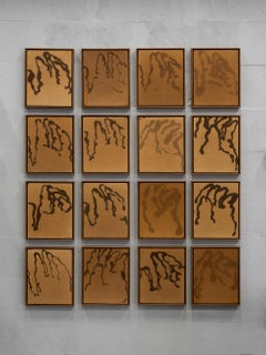 Chidy Wayne - Ego 165 - Contemporary Mixed Media - Coffee & Vanish on Paper