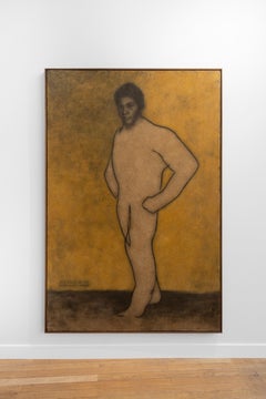 Chidy Wayne, Large-Scale Figurative Oil on Canvas, Contemporary African-European