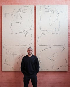 Off-White Big Painting on Canvas, 2024 - 'Pugna 21'