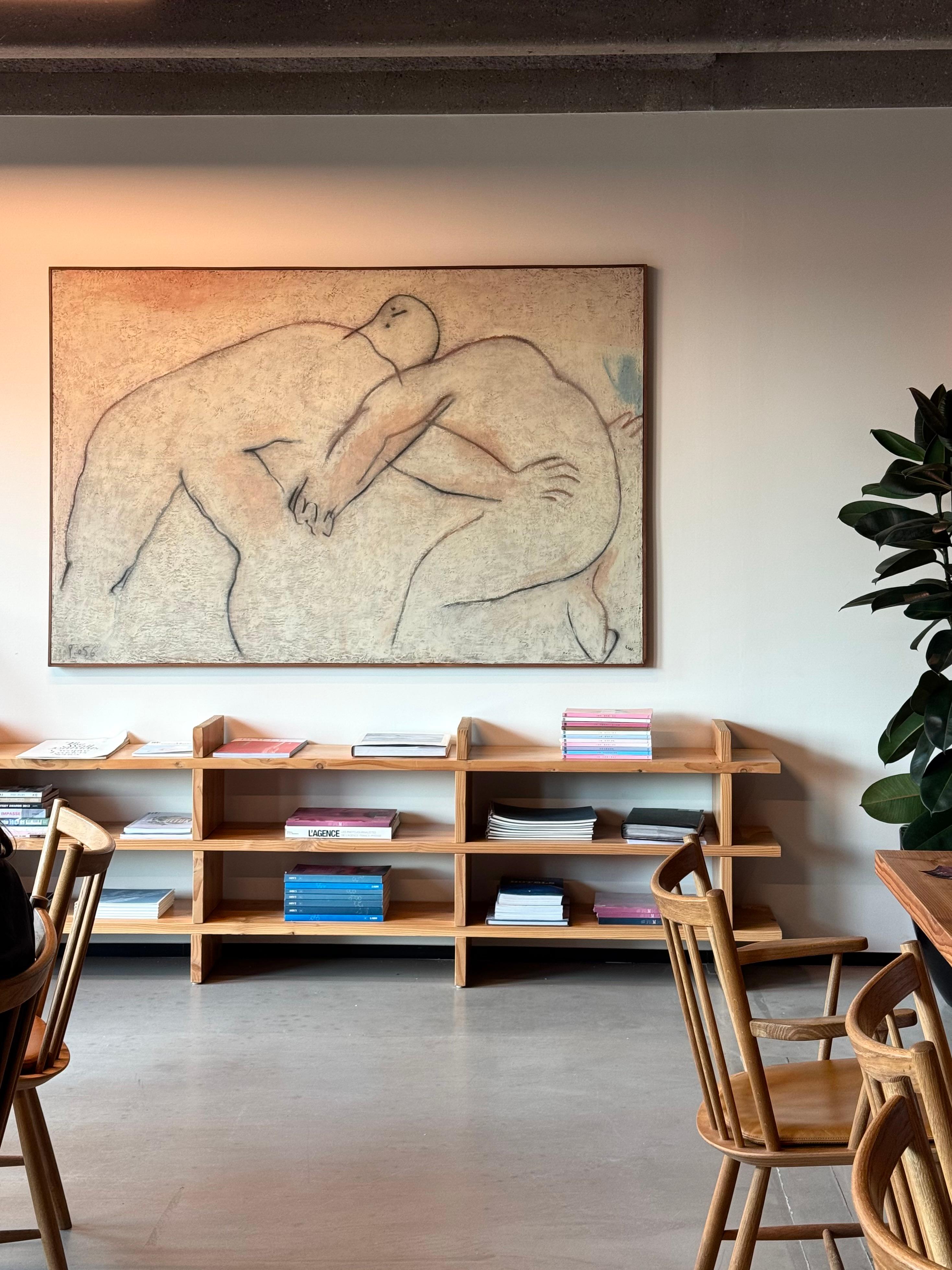 Pugna 056, by Chidy Wayne - Mixed Media on Canvas For Sale 6