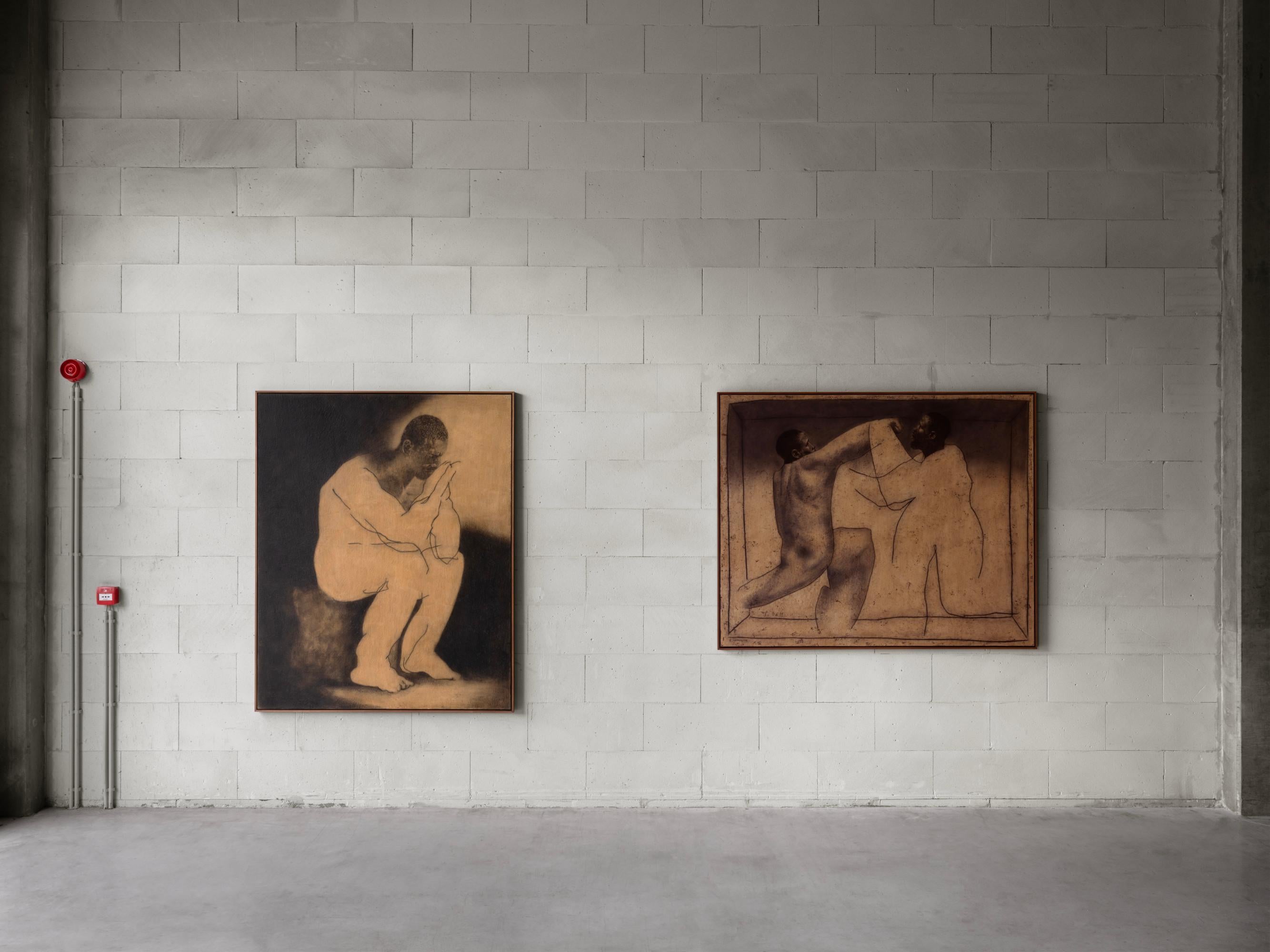 Pugna 064 Chidy Wayne - Paint on Canvas For Sale 1