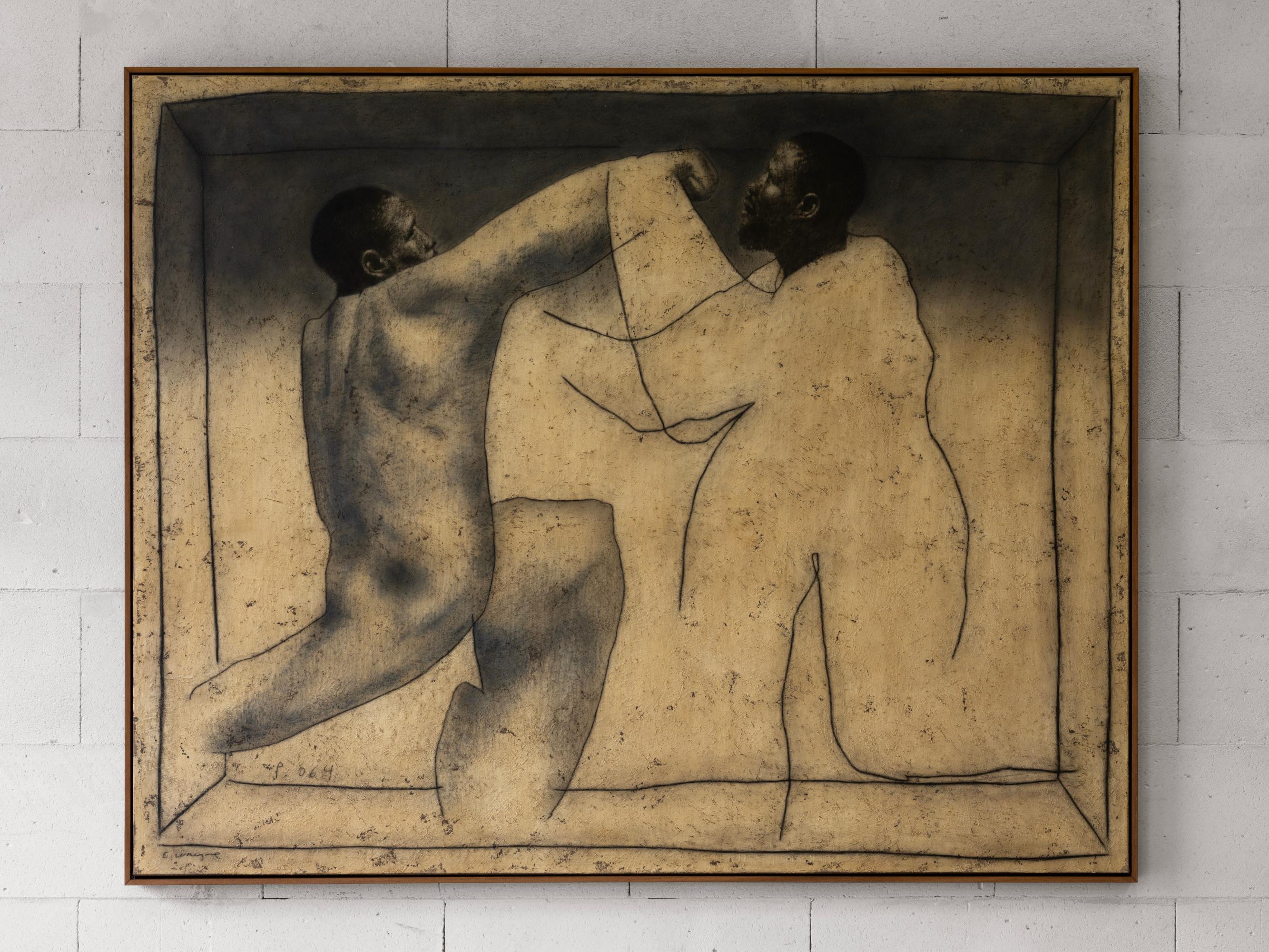 Pugna 064 Chidy Wayne - Paint on Canvas For Sale 2