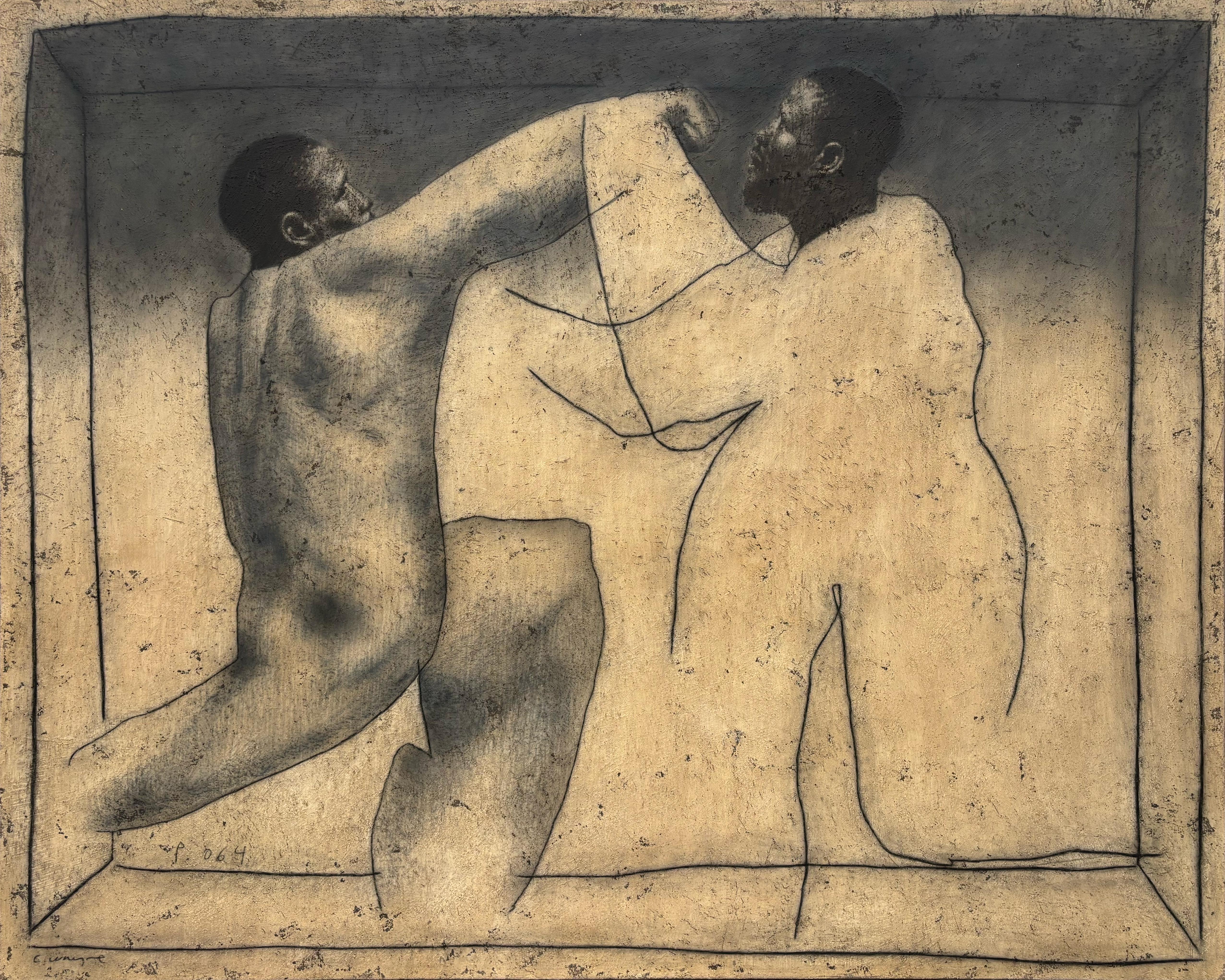 Pugna 064 Chidy Wayne - Paint on Canvas For Sale 6