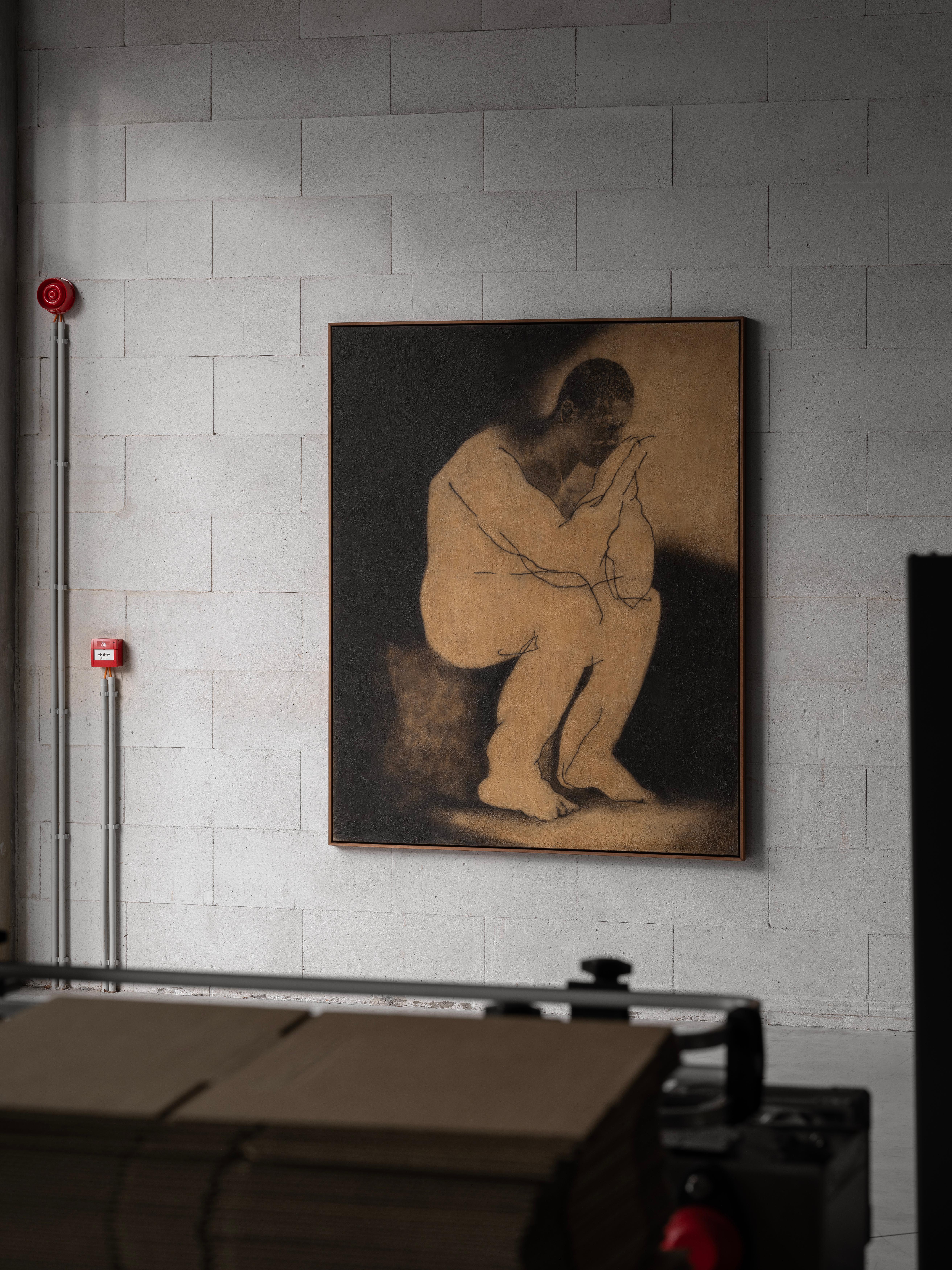 Pugnator 079 Chidy Wayne - Paint on Canvas For Sale 4