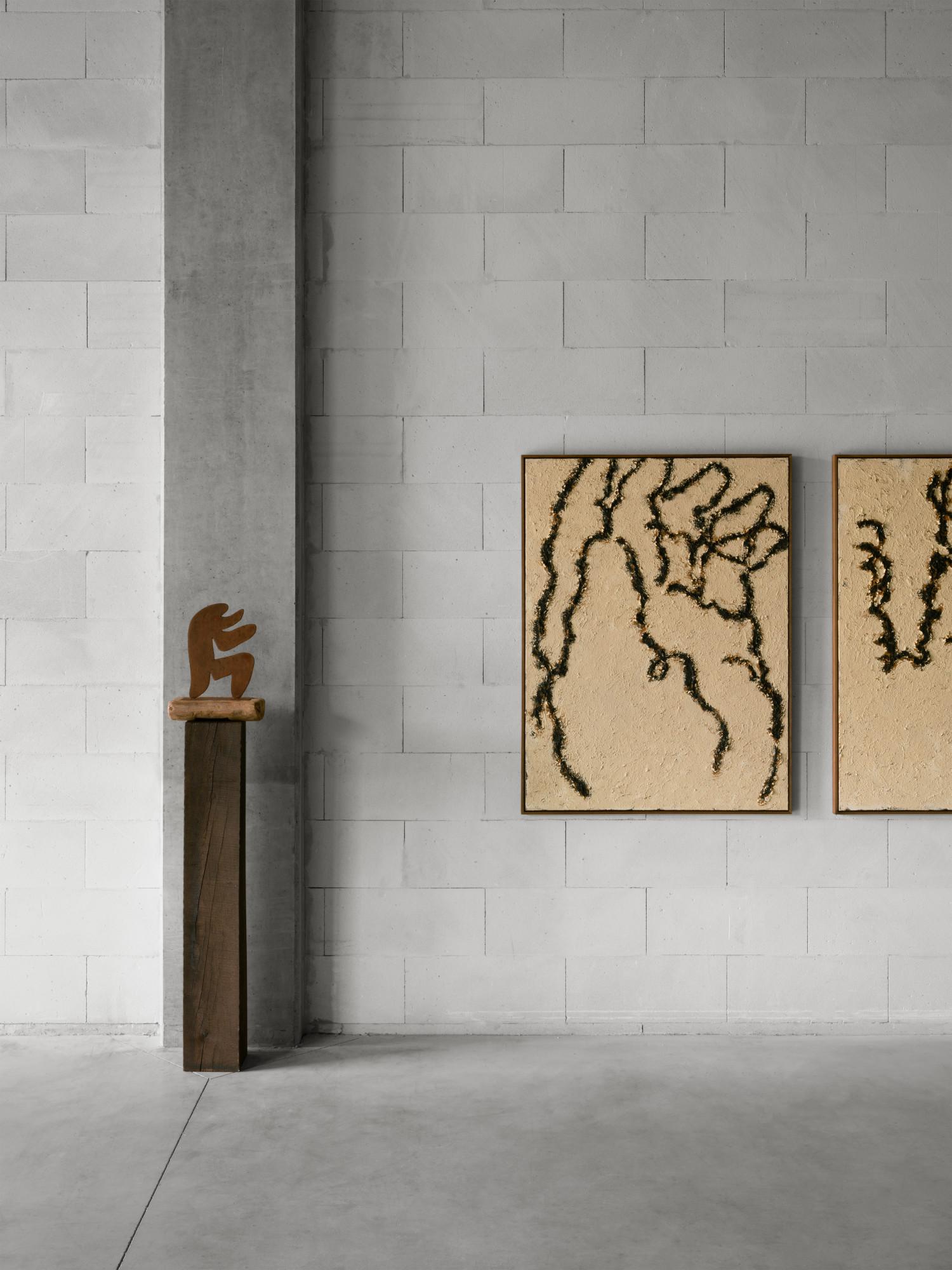 Pugnator 066 - Scultura astratta in acciaio cortonese di Chidy Wayne in vendita 8