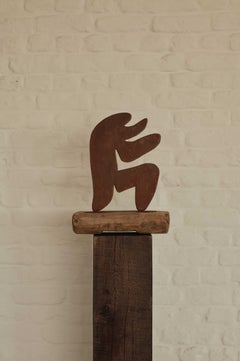 Chidy Wayne - Pugnator 066 - Sculpture abstraite en acier corton par Chidy Wayne Pugnator 066 - Sculpture abstraite en acier corton par Chidy Wayne