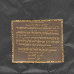 "Chief Joseph" E.S. Curtis Gold Tone