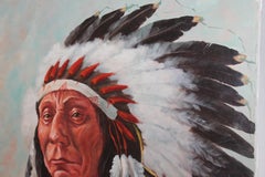 Chief Red Cloud Signed and Dated 1982