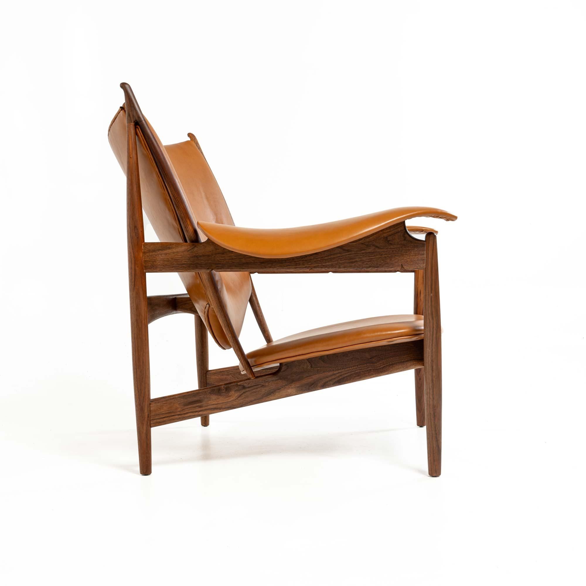 Mid-Century Modern Chieftain Chair by Finn Juhl for Baker Furniture 1997/8 edition  For Sale