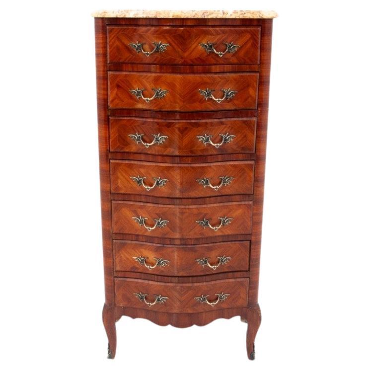 Chiffonier chest of drawers, circa 1870, France.